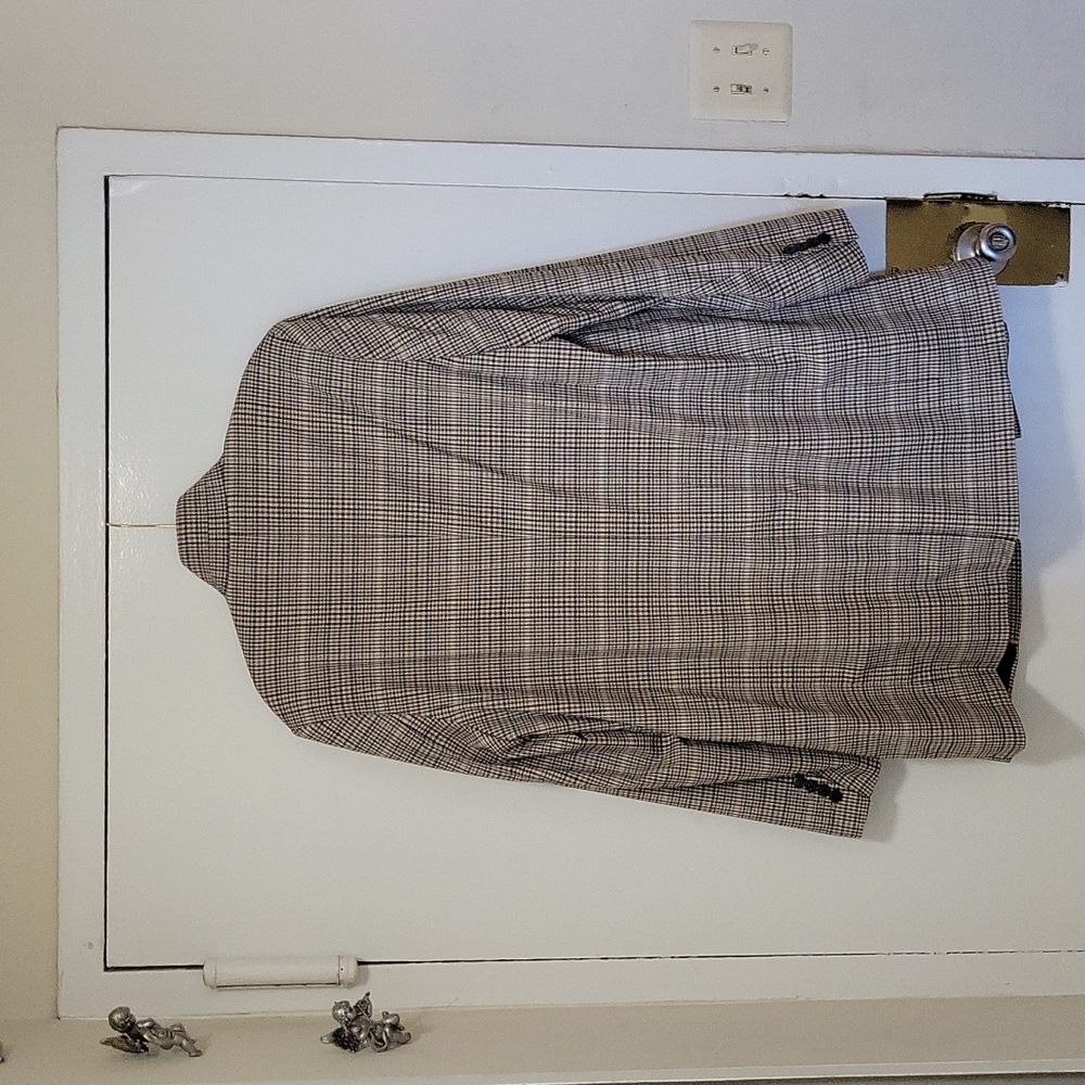 Mens patterned coat - Picture 3 of 3